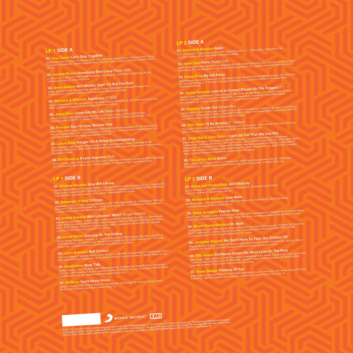 NOW That’s What I Call 80s Dancefloor: SOUL & DISCO - V/A 2x Yellow / Orange Vinyl LP