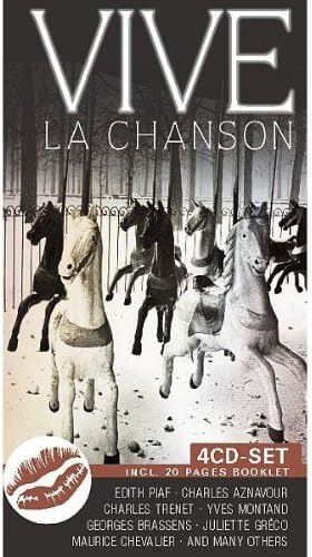 Vive La Chanson Vol.1 - V/A 4CD Longbox Digipak