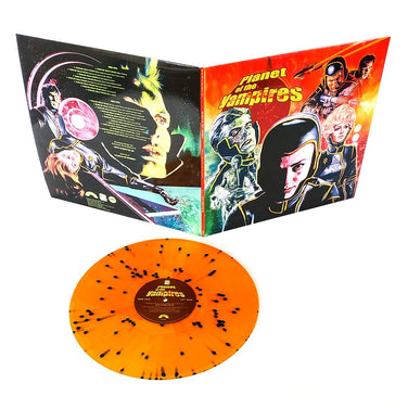 Planet Of The Vampires (Original Motion Picture Soundtrack) - Gino Marinuzzi Jr. Limited Edition Aura Orange & Blue Splatter Vinyl LP