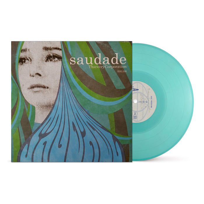 Thievery Corporation - Saudade Translucent Blue Vinyl LP Reissue