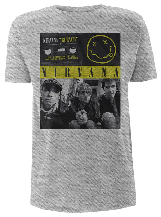 Nirvana - Bleach Tape Photo T-Shirt