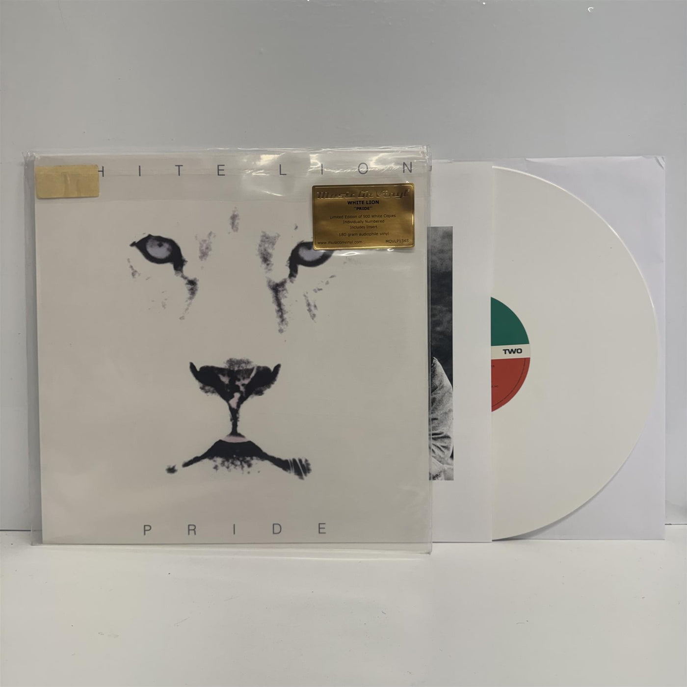 White Lion - Pride Numbered White Vinyl LP