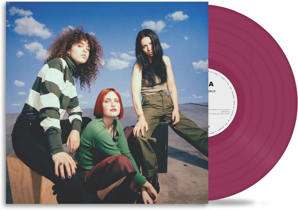 MUNA - Saves The World Raspberry Vinyl LP