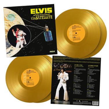 Elvis Presley - Aloha From Hawaii Via Satellite Limited Edition 4x 180G Yellow Vinyl LP Reissue