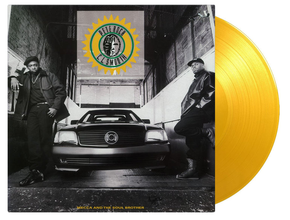 Pete Rock & CL Smooth - Mecca and The Soul Brother Limited Edition 2x 180G Translucent Yellow Vinyl LP Reissue
