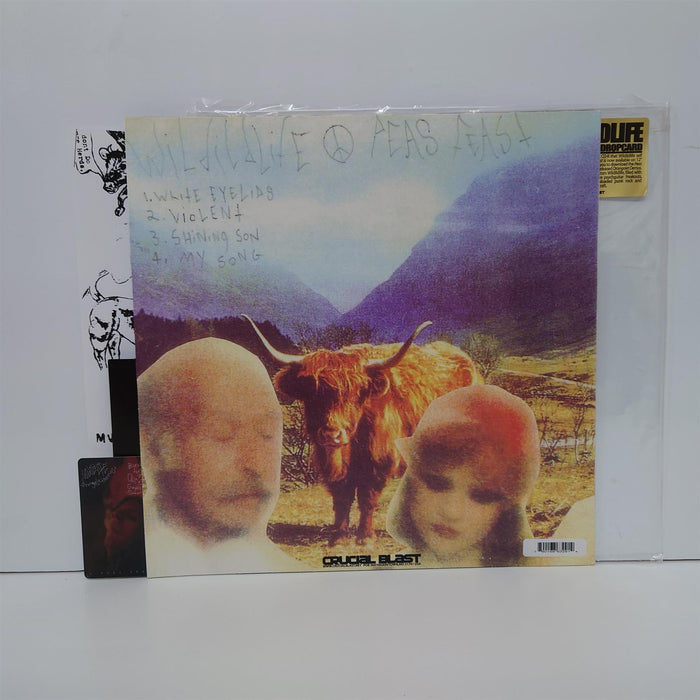 Wildildlife - Peas Feast Limited Edition 12" Yellow With Black Splatter Vinyl EP