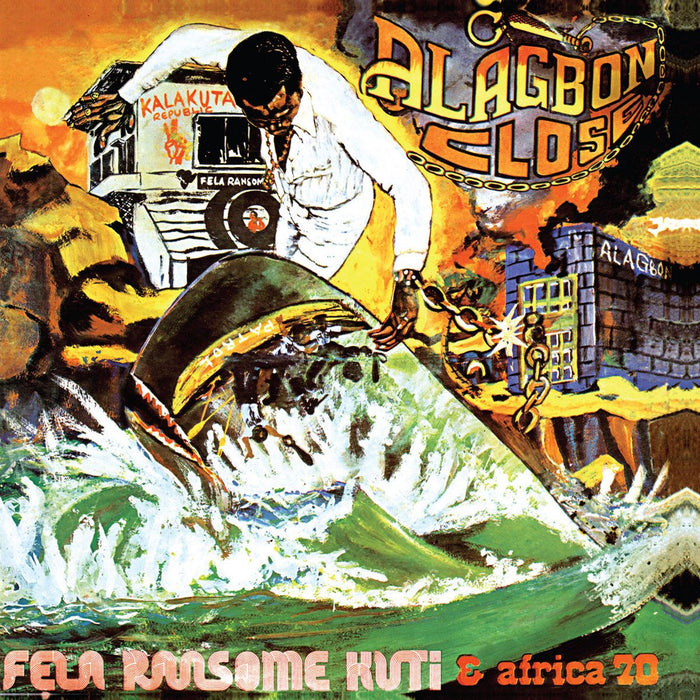 Fela Kuti - Alagbon Close 50th Anniversary Jollof Orange Vinyl LP Reissue