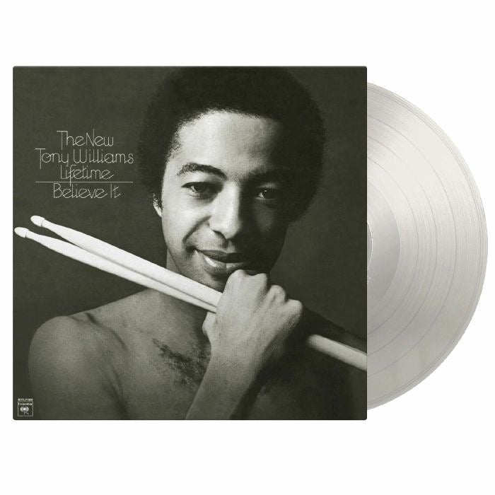 New Tony Williams Lifetime - Believe It Crystal Clear Vinyl LP