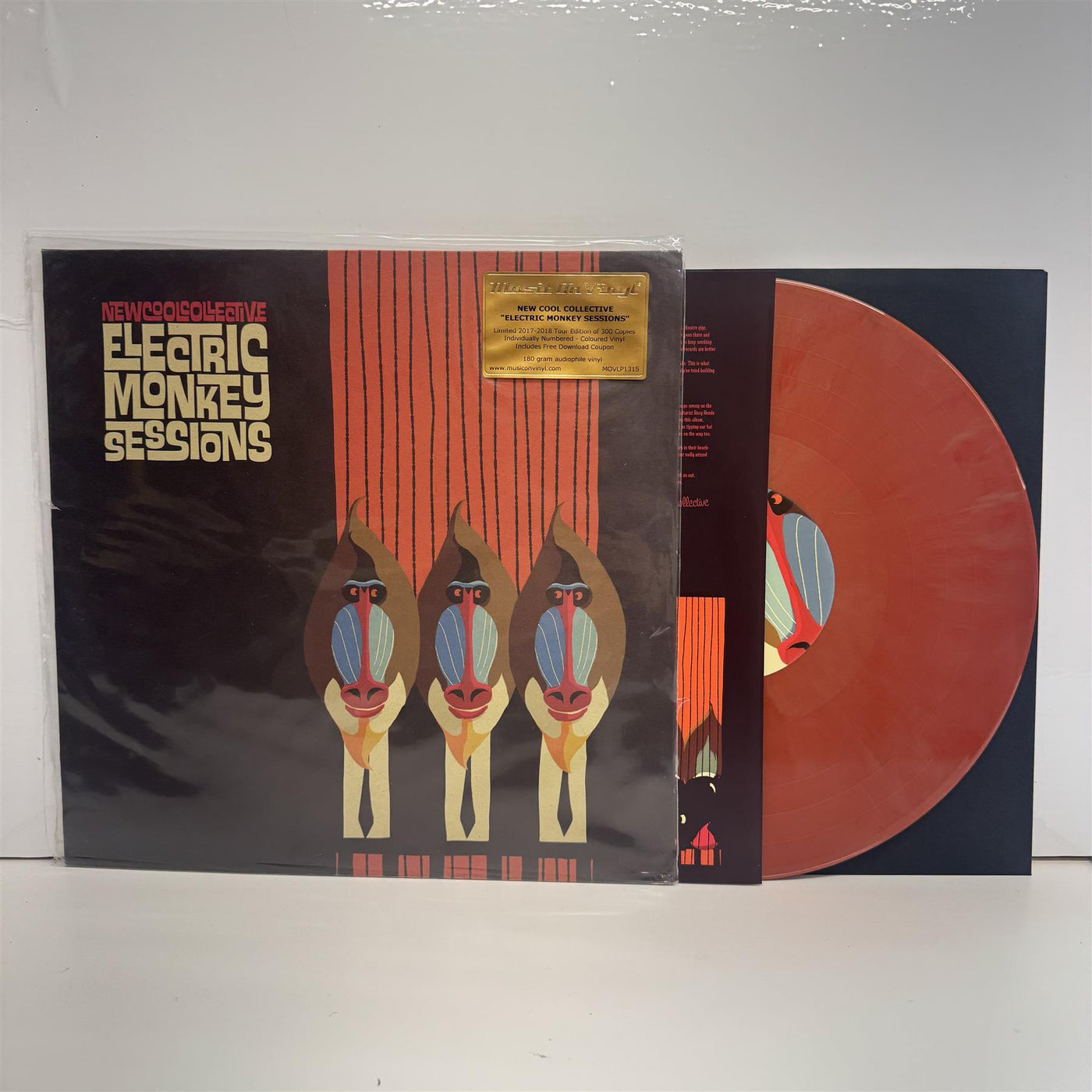 New Cool Collective - Electric Monkey Sessions Limited Edition Marbled Peach Vinyl LP