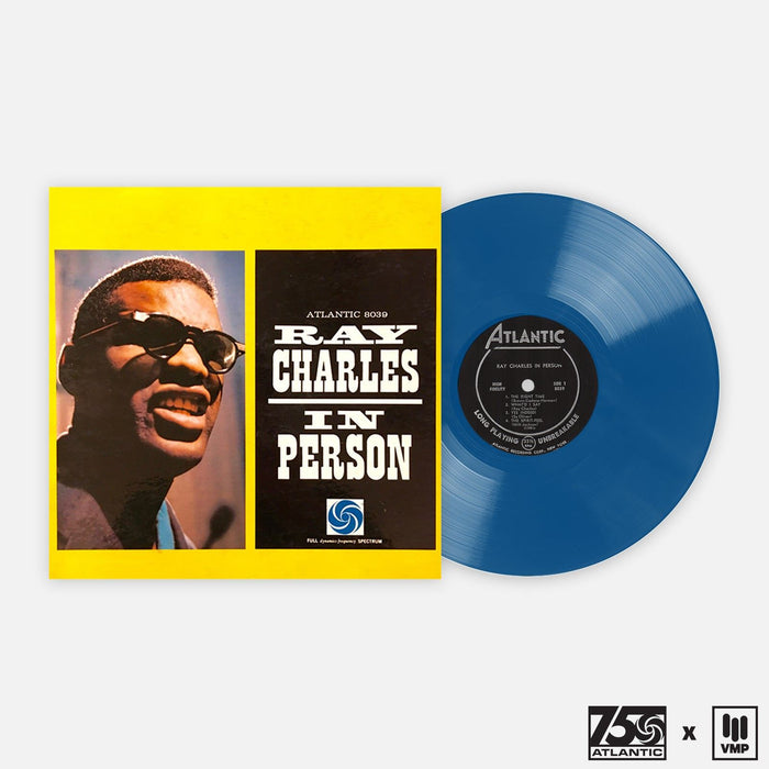 Ray Charles - Ray Charles In Person Blue Vinyl LP Reissue