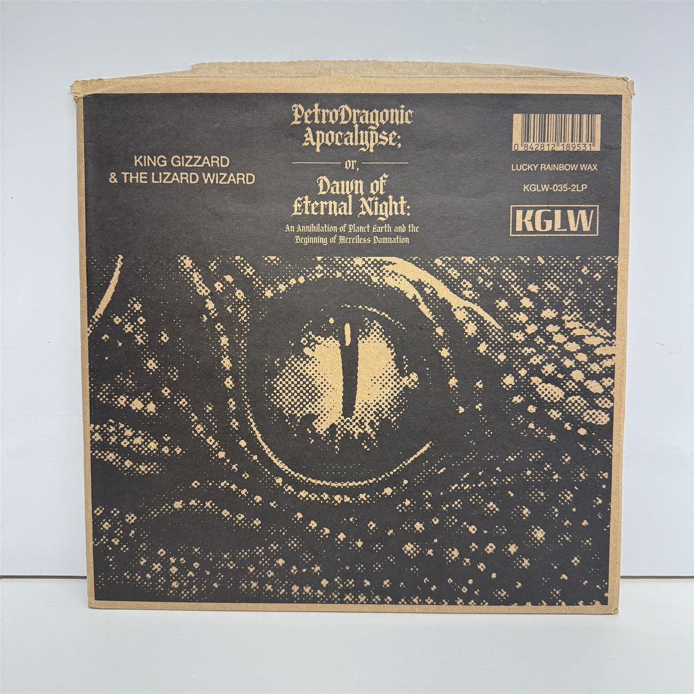 King Gizzard And The Lizard Wizard - Petrodragonic Apocalypse; Or, Dawn Of Eternal Night: An Annihilation Of Planet Earth And The Beginning Of Merciless Damnation 2x Lucky Rainbow Wax Vinyl LP