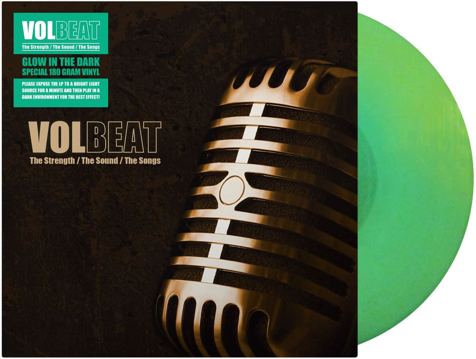 Volbeat - The Strength / The Sound / The Songs 180G Glow In The Dark Vinyl LP Reissue