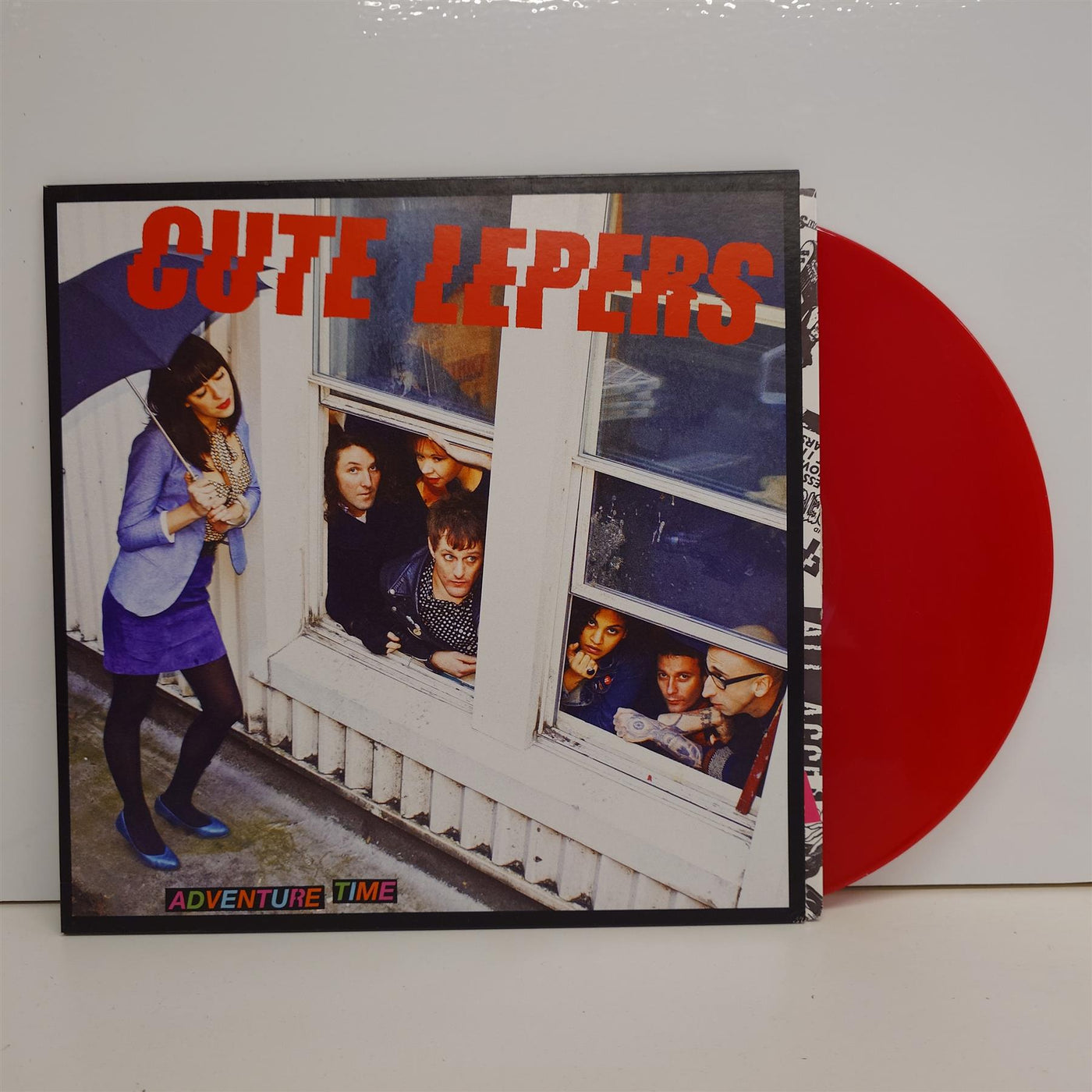 The Cute Lepers - Adventure Time Red Vinyl LP