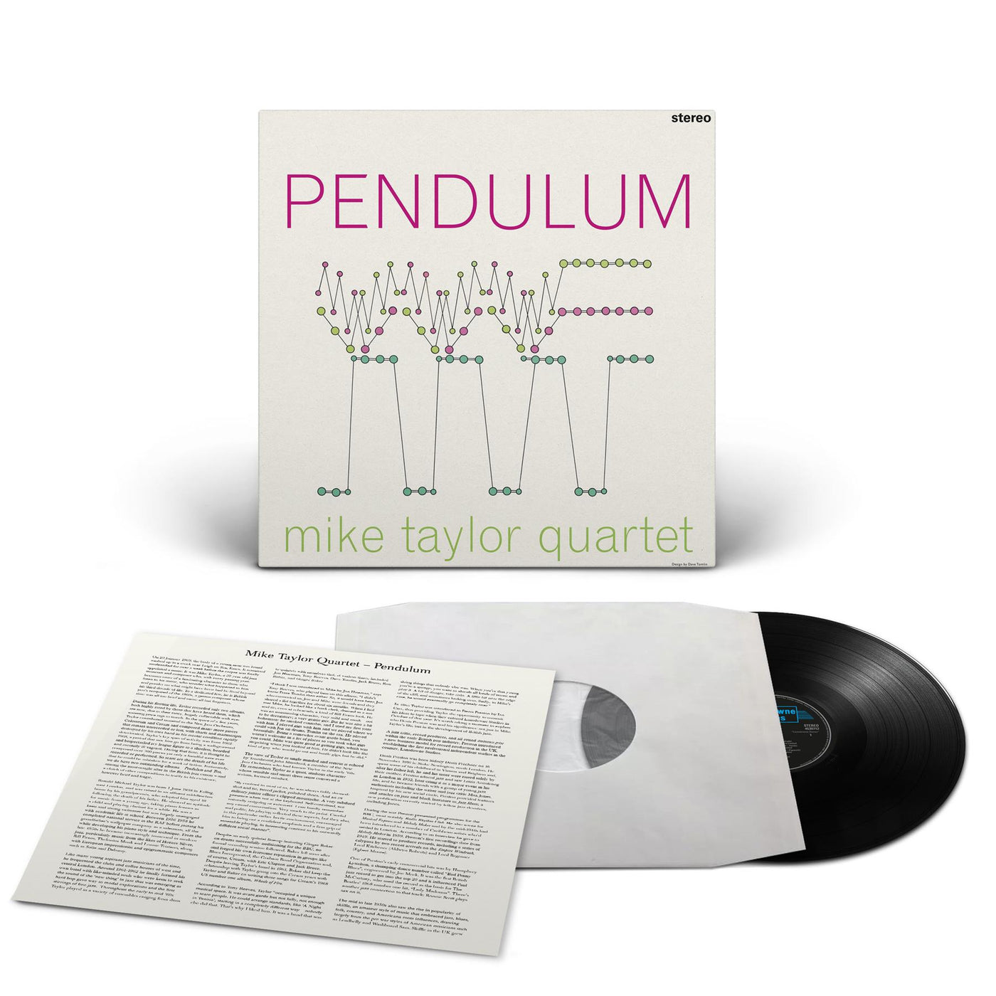 Mike Taylor Quartet - Pendulum Vinyl LP Reissue