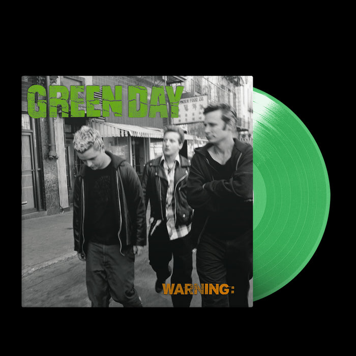 Green Day - Warning Fluorescent Green Vinyl LP