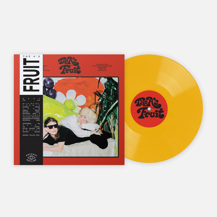 The A's - Fruit Banana Yellow Vinyl LP Reissue