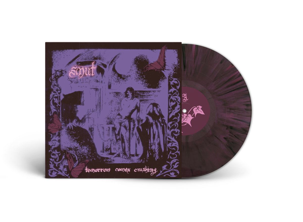 Smut - Tomorrow Comes Crashing Burning Violet Vinyl LP