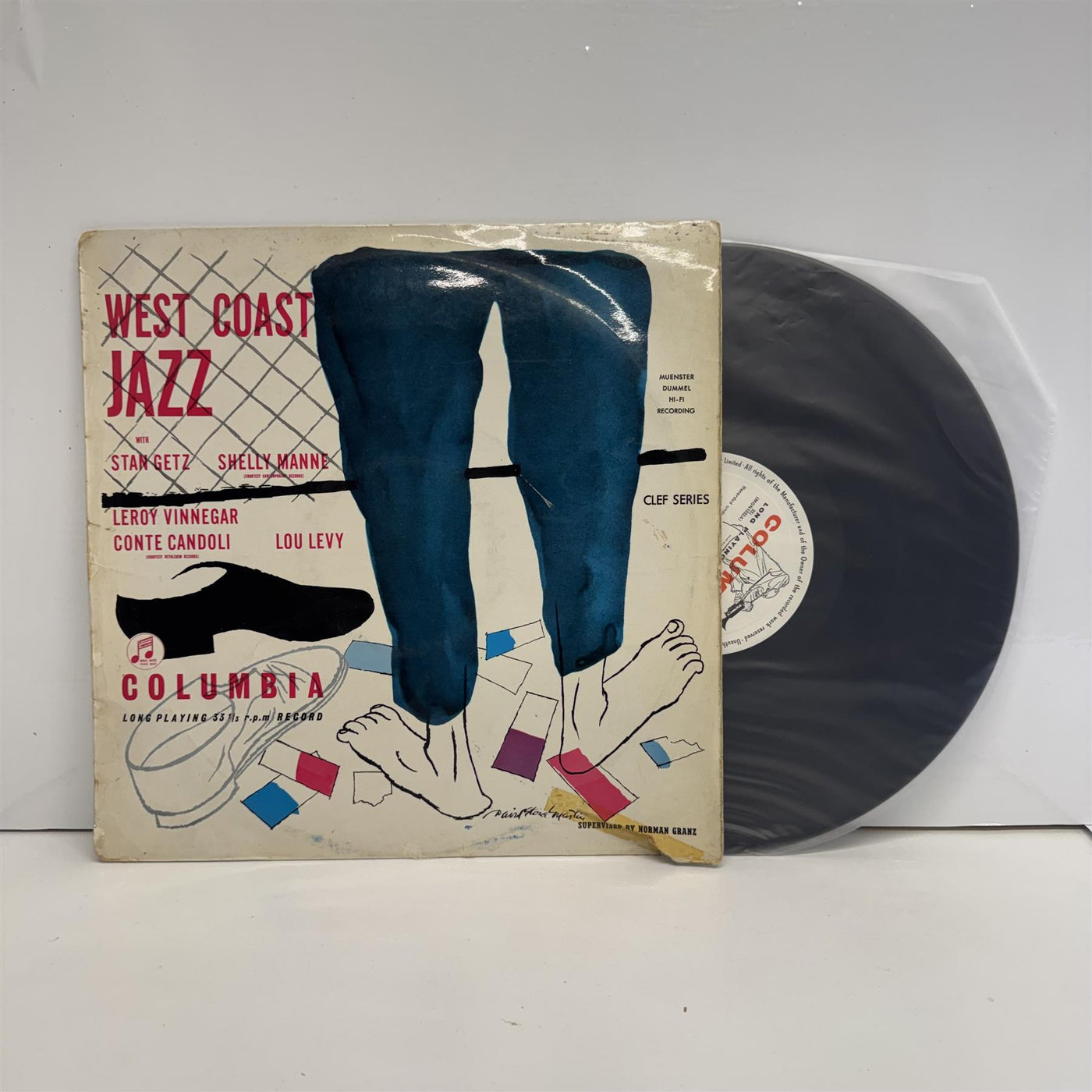 Stan Getz, Shelly Manne, Leroy Vinnegar, Conte Candoli, Lou Levy - West Coast Jazz Vinyl LP