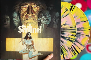 The Sentinel (Original Motion Picture Soundtrack) - Gil Mellé Subscriber Exclusive Cream & Yellow Swirl with Black Splatter Vinyl LP