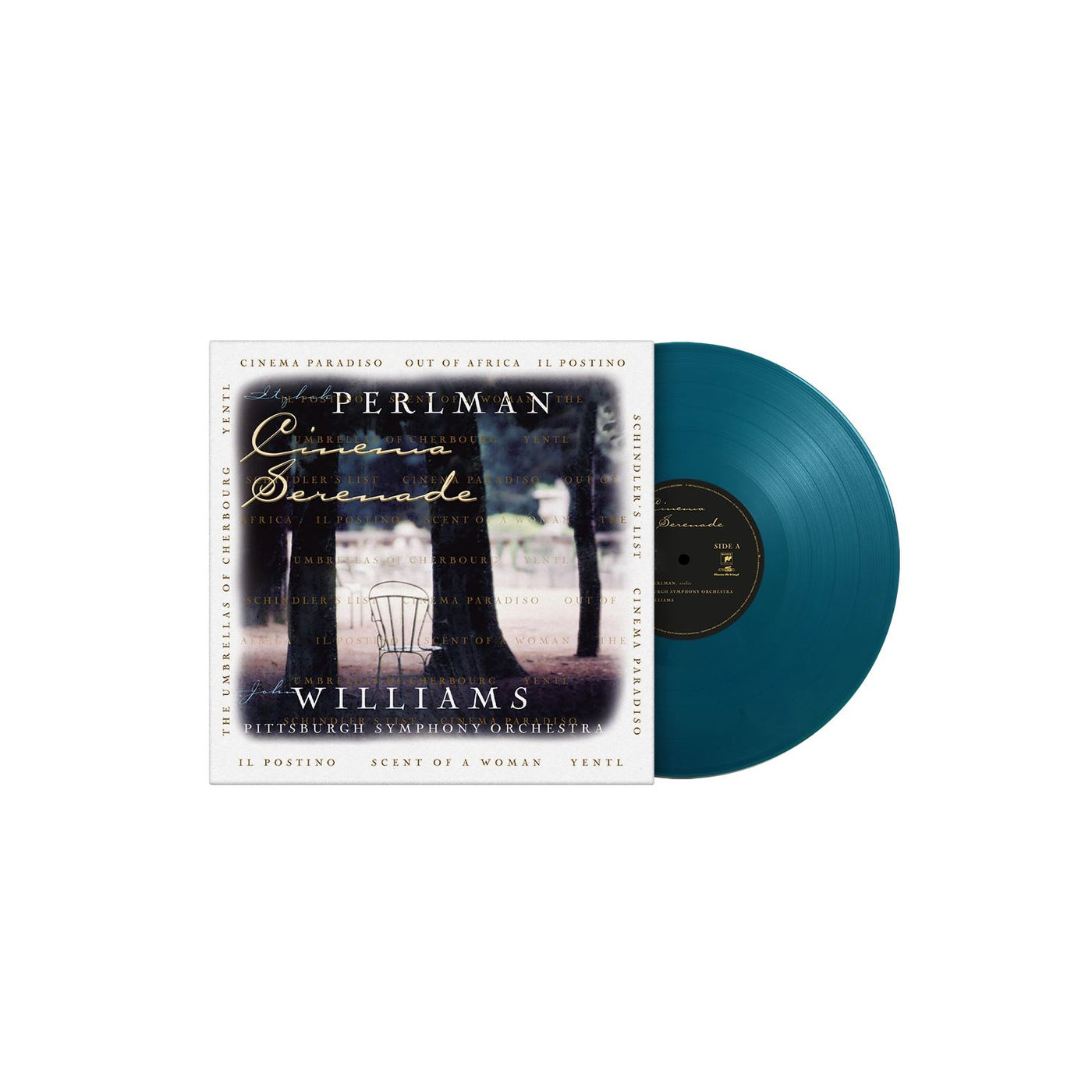 Itzhak Perlman & John Williams - Cinema Serenade Limited Edition 180G Aquamarine Vinyl LP Reissue