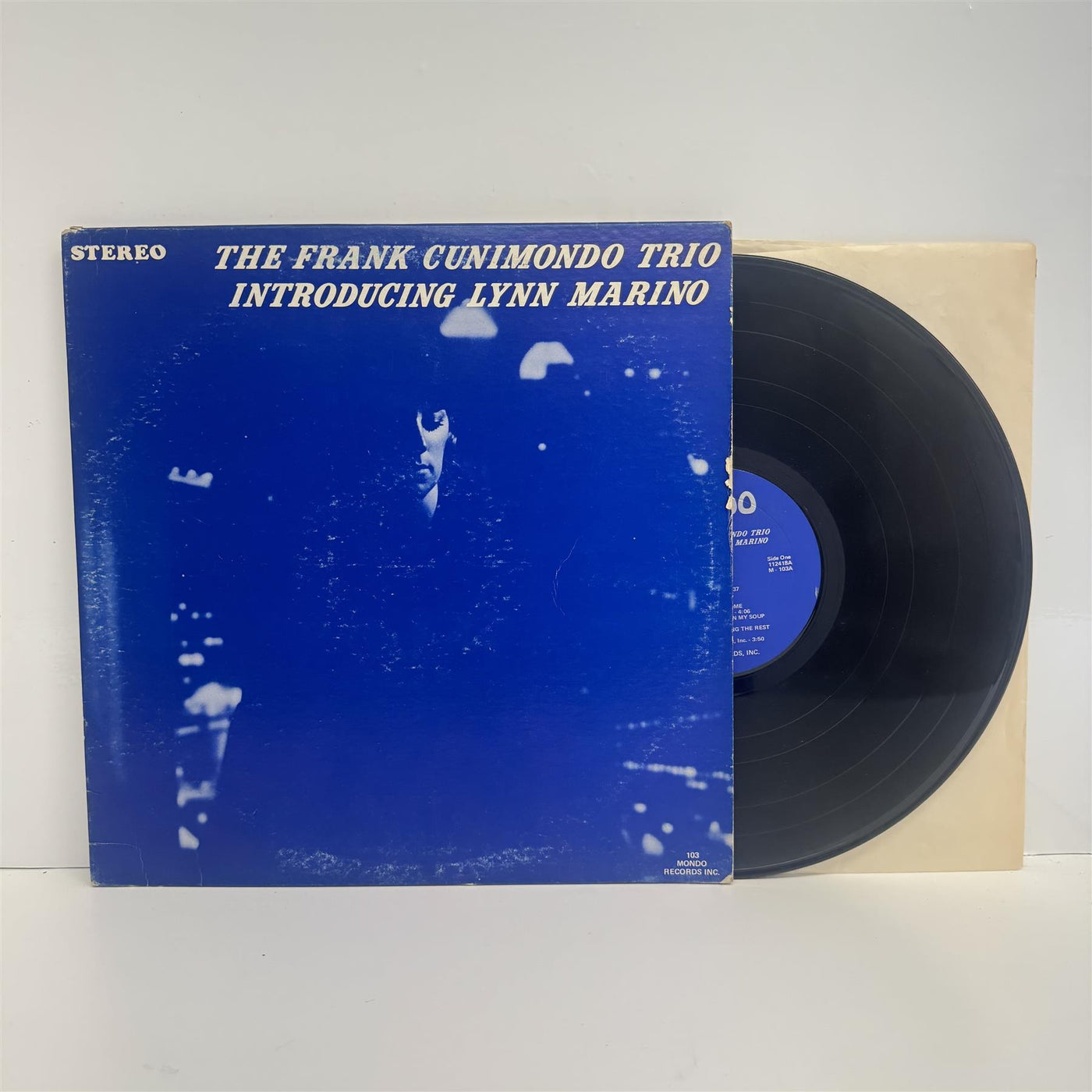 The Frank Cunimondo Trio Introducing Lynn Marino - The Frank Cunimondo Trio Introducing Lynn Marino Vinyl LP
