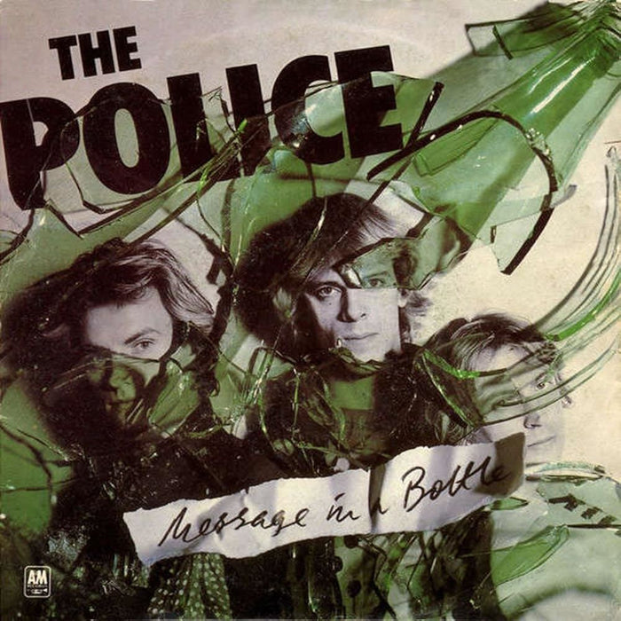 The Police - Message In A Bottle 40th Anniversary 2x 7" Green / Blue Single
