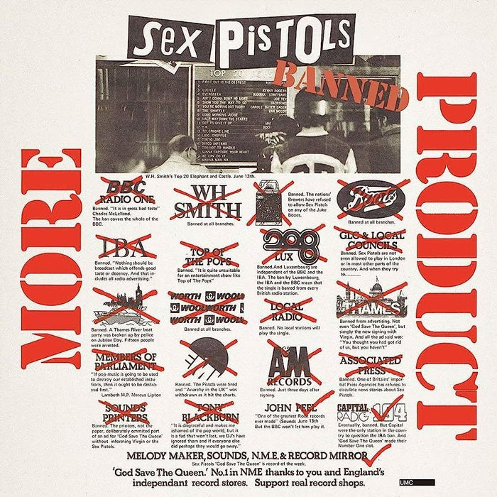 Sex Pistols - More Product 3CD