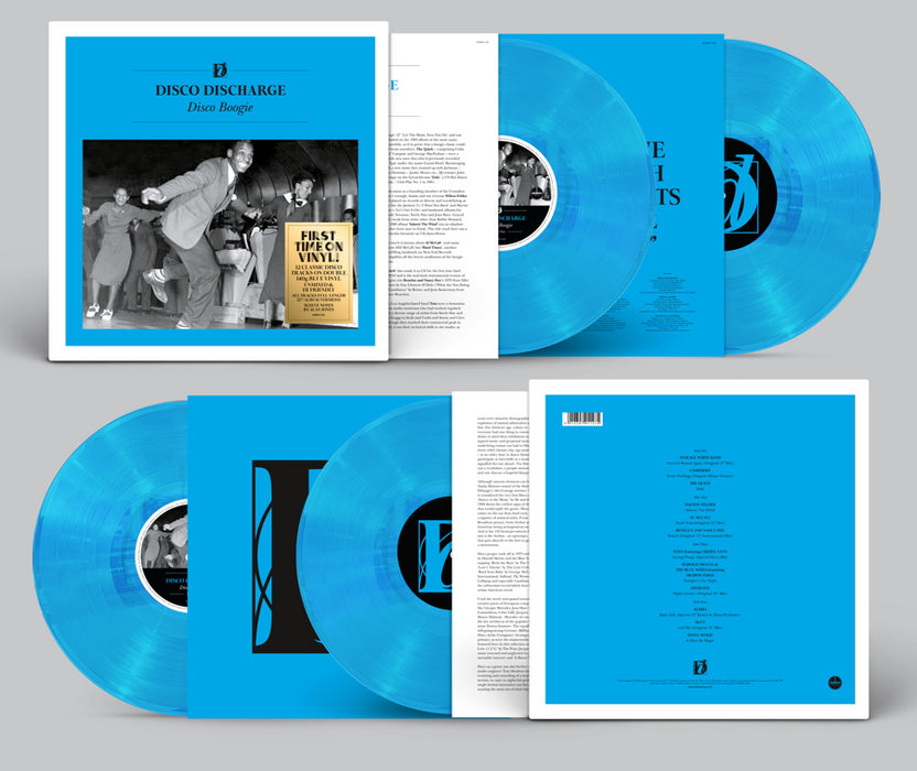 Disco Discharge: Disco Boogie - V/A 2x Blue Vinyl LP