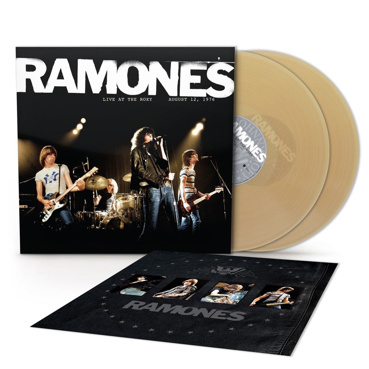 Ramones - Live at The Roxy, 8/12/76 2x Tan Vinyl LP Reissue