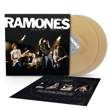 Ramones - Live at The Roxy, 8/12/76 2x Tan Vinyl LP Reissue