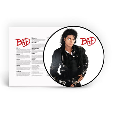 Michael Jackson - Bad  Picture Disc Vinyl LP Reissue