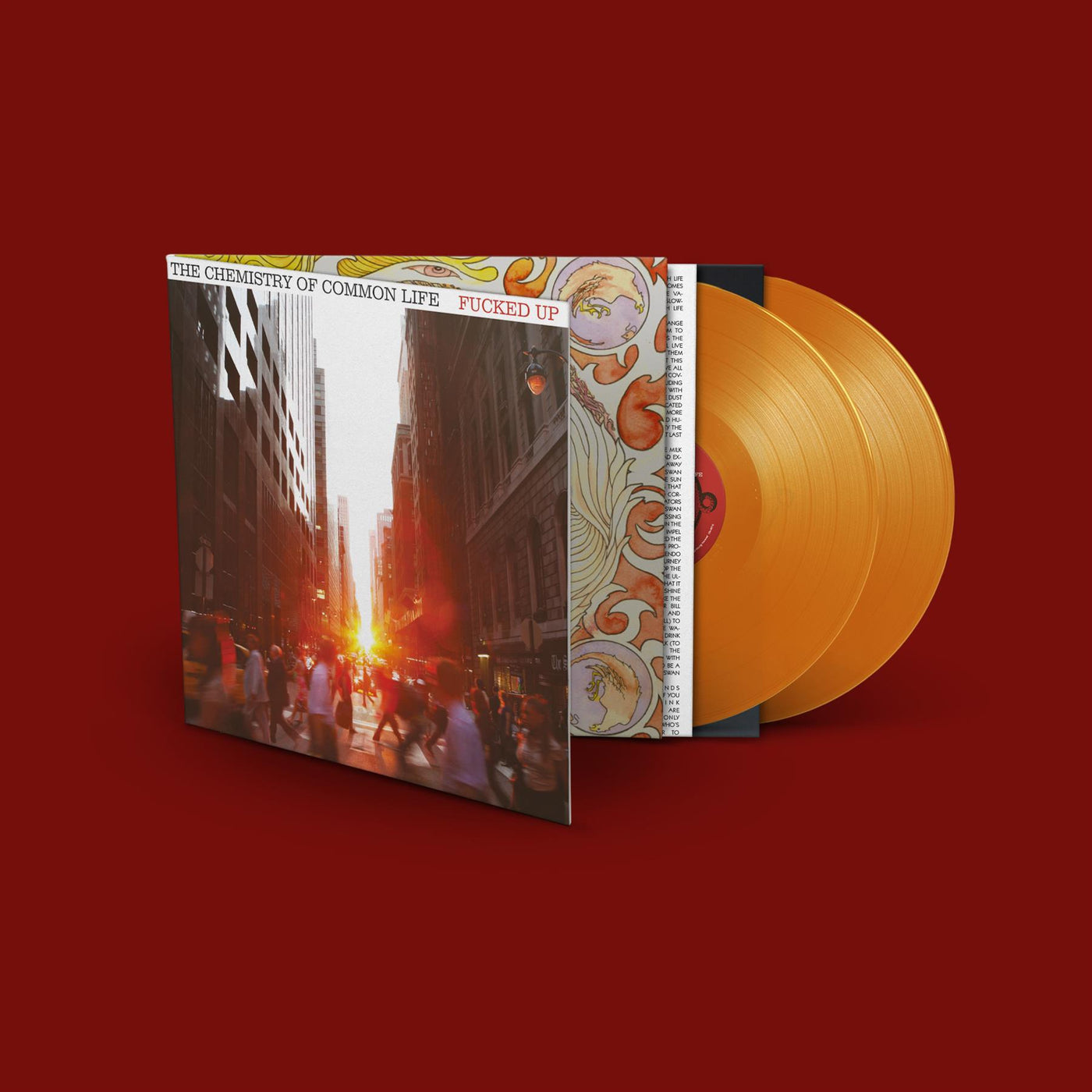 Fucked Up - The Chemistry Of Common Life 2x Translucent Orange Vinyl LP