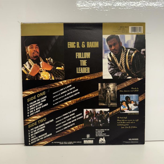 Eric B. & Rakim - Follow The Leader Vinyl LP