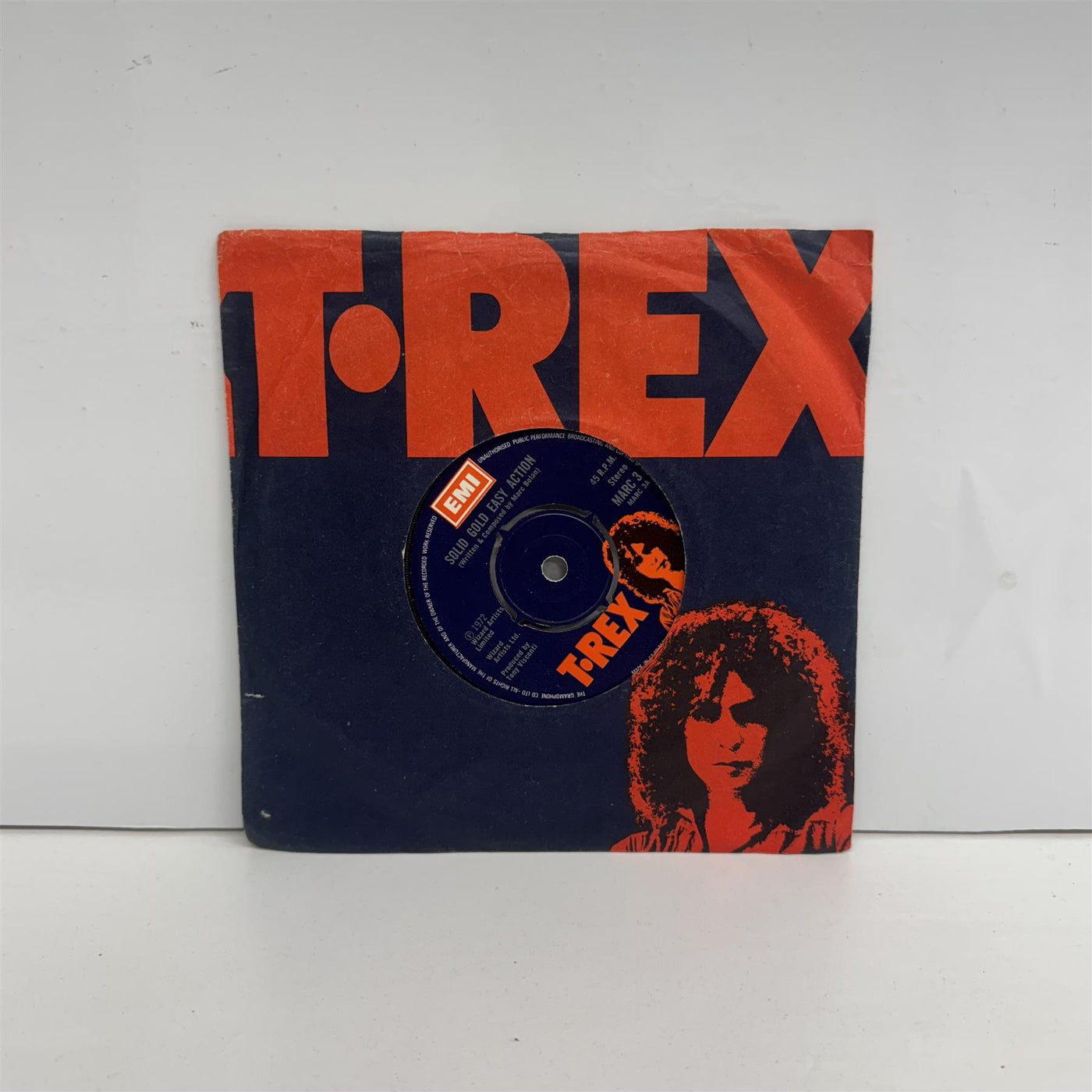 T.Rex - Solid Gold Easy Action 7" Vinyl Single