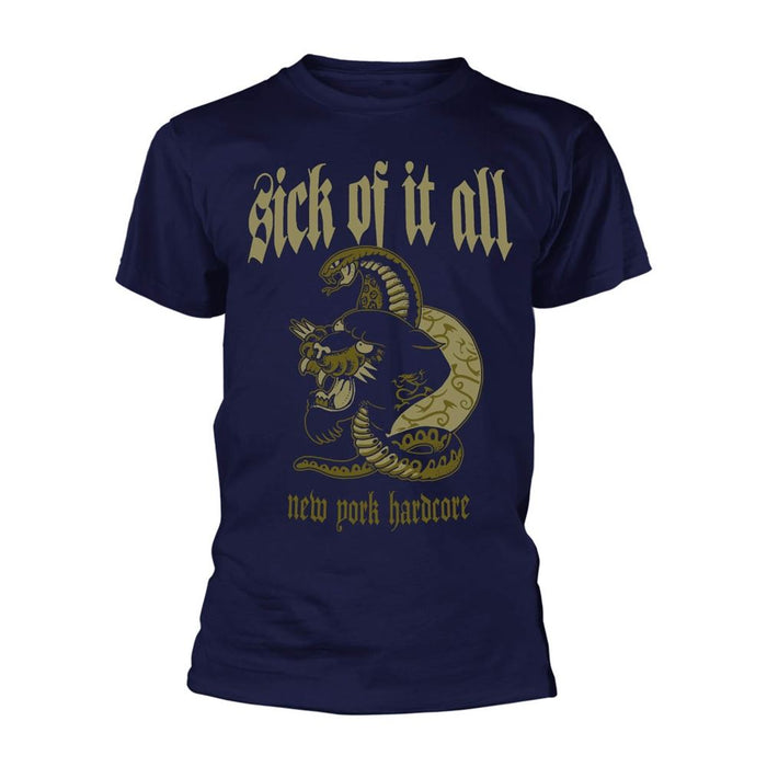 Sick Of It All - Panther (Navy) T-Shirt