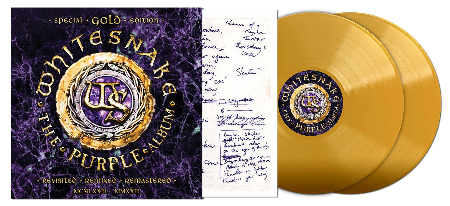 Whitesnake - The Purple Album: Special Gold Edition 2x Gold Vinyl LP