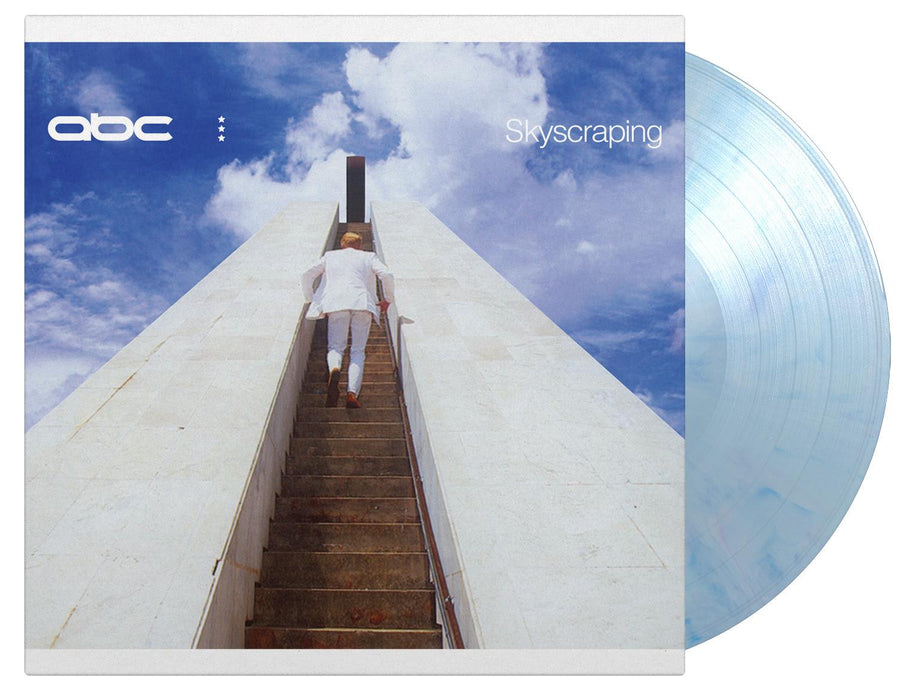 ABC - Skyscraping Limited Edition Numbered White & Blue Marbled Vinyl LP