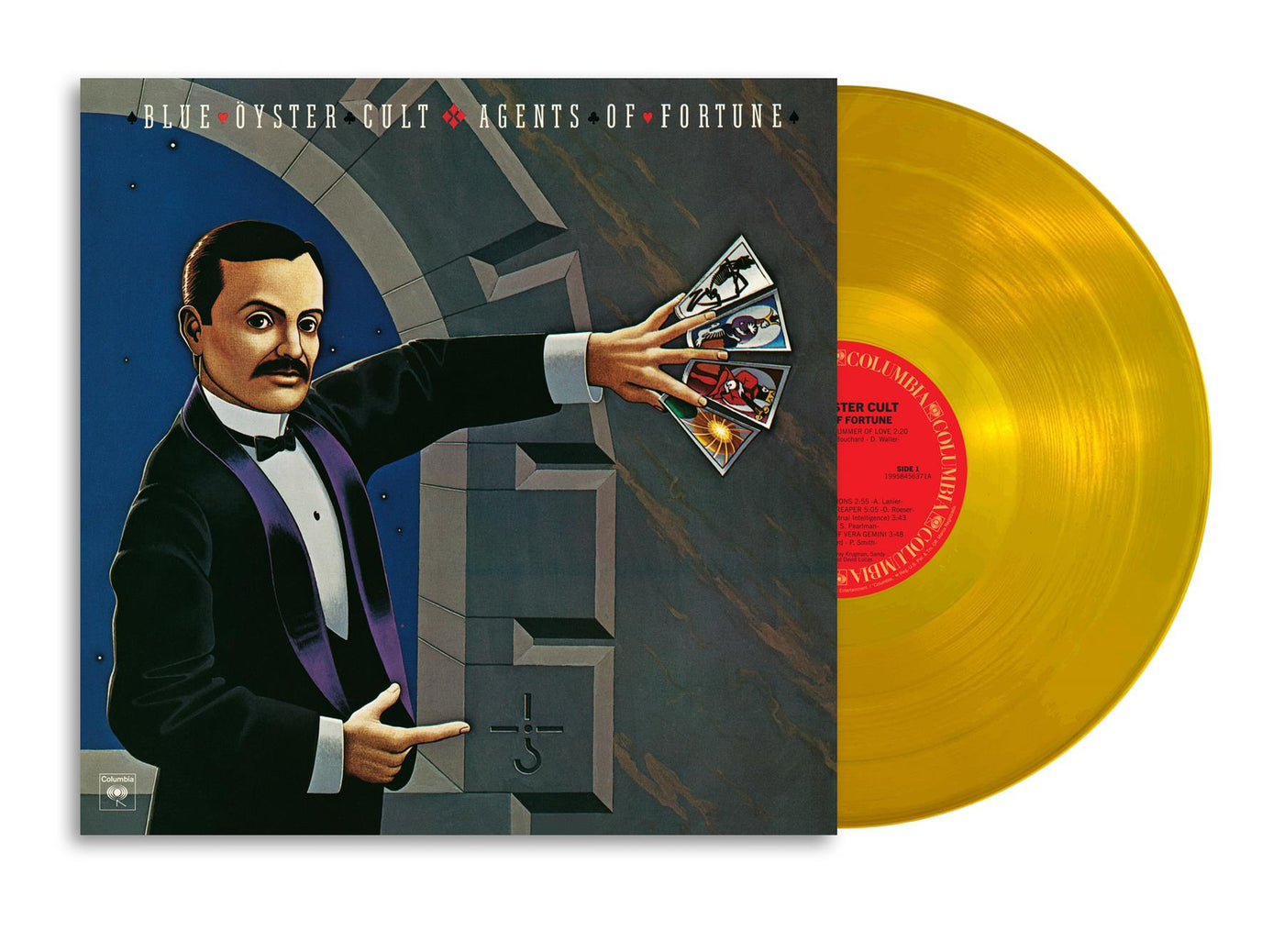 Blue Öyster Cult - Agents of Fortune 50th Anniversary Gold Vinyl LP Reissue