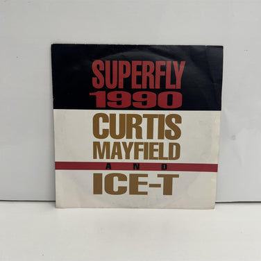 Curtis Mayfield And Ice-T - Superfly 1990 7" Vinyl Single