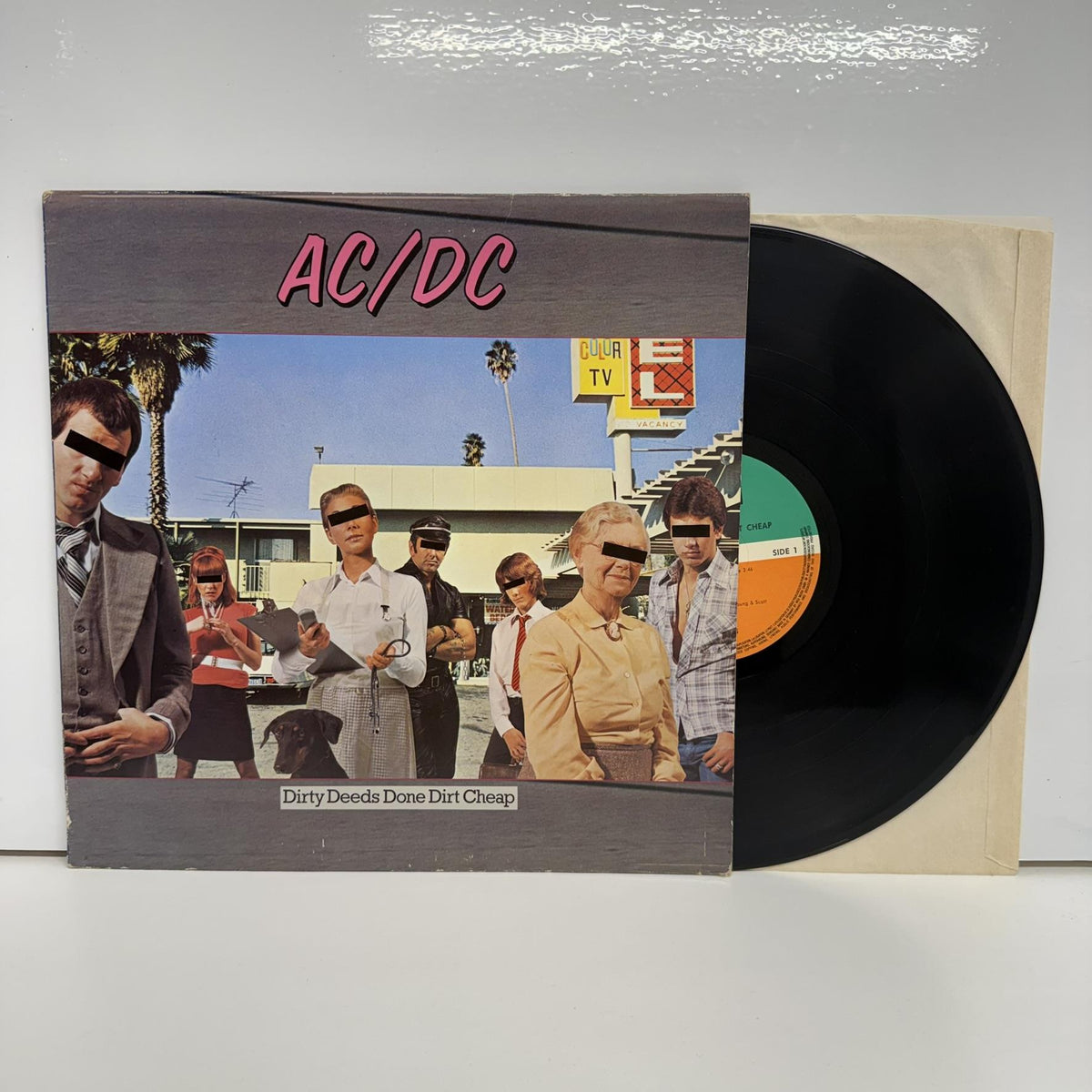 AC/DC - Dirty Deeds Done Dirt Cheap Vinyl LP Reissue