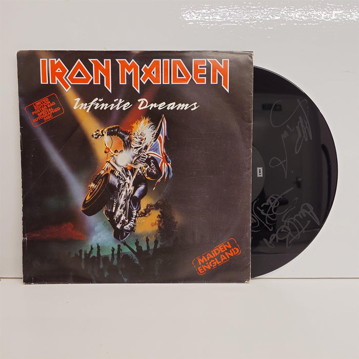 Iron Maiden - Infinite Dreams 12" Vinyl Single Etched B-Side