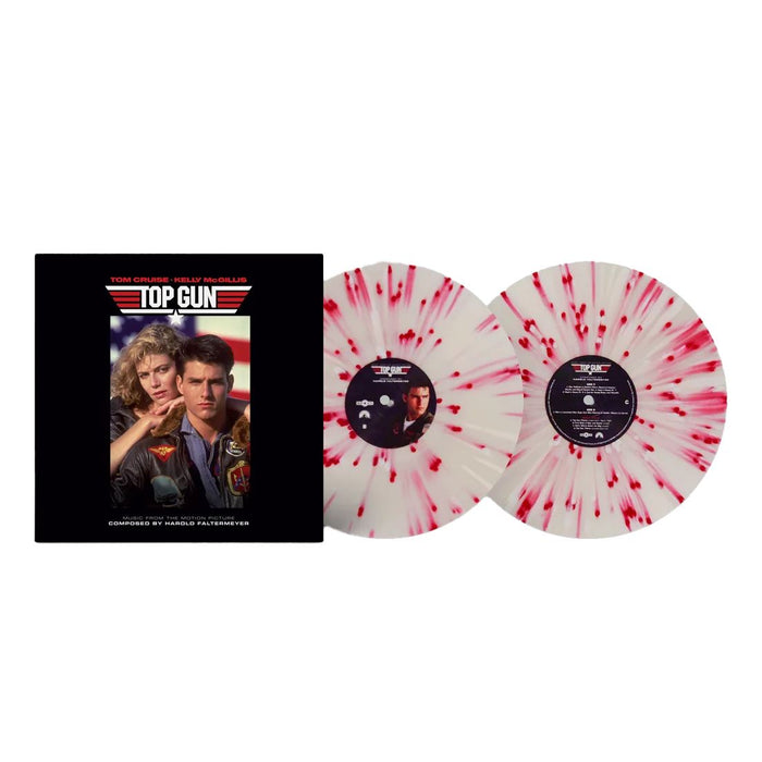 Top Gun (Music From The Original Motion Picture) - Harold Faltermeyer 2x Splatter Vinyl LP