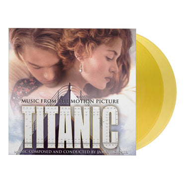 Titanic (Music From The Motion Picture) - James Horner Limited Edition 2x 180G Translucent Yellow Vinyl LP Reissue