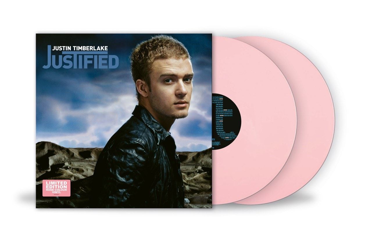 Justin Timberlake - Justified 2x Rose Vinyl LP Reissue