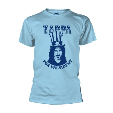 Frank Zappa - Zappa For President (Blue) T-Shirt