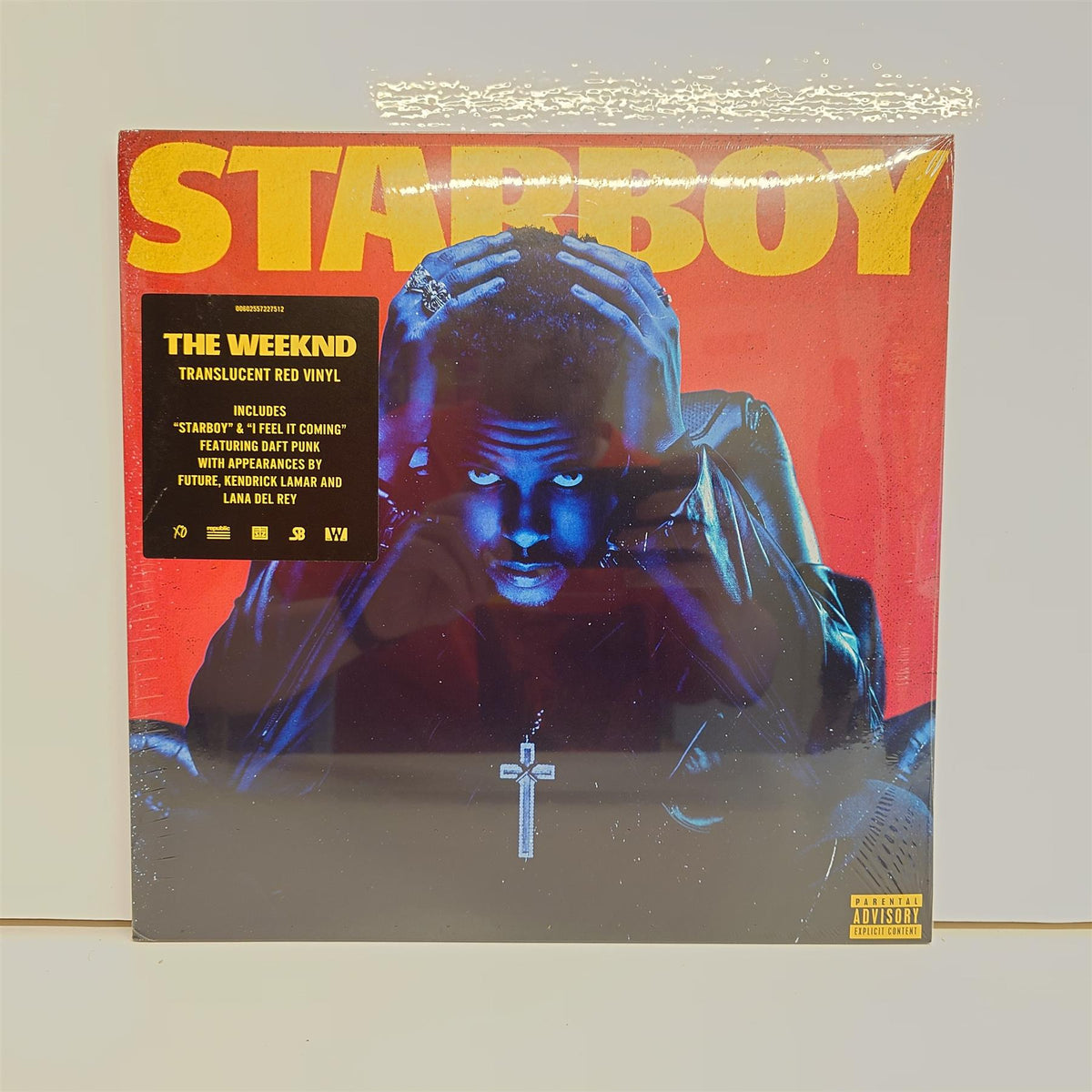 The Weeknd - Starboy 2x Translucent Red Vinyl LP