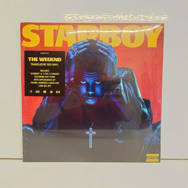 The Weeknd - Starboy 2x Translucent Red Vinyl LP