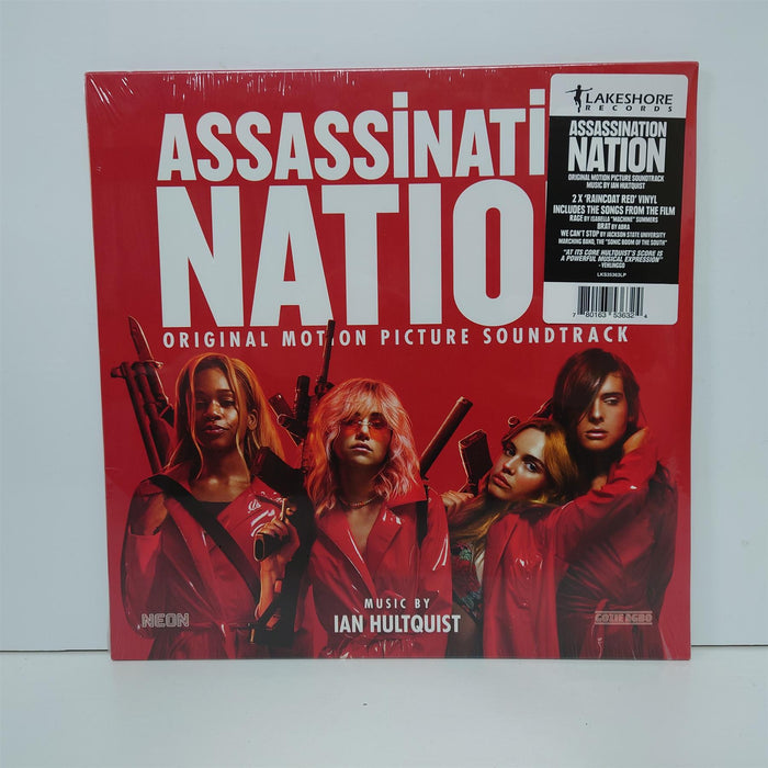 Assassination Nation (Original Motion Picture Soundtrack) - Ian Hultquist 2x Raincoat Red Vinyl LP