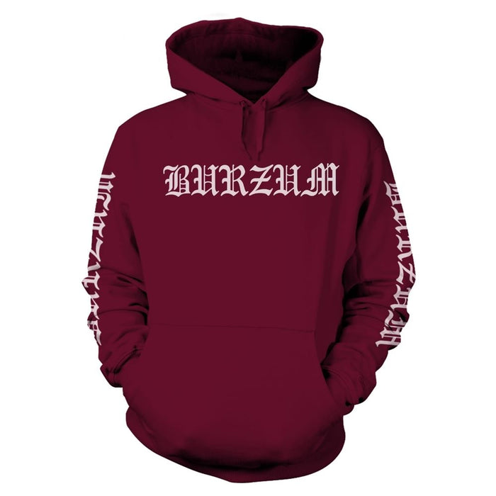 Burzum - Filosofem Logo 2018 (Maroon) Hoodie