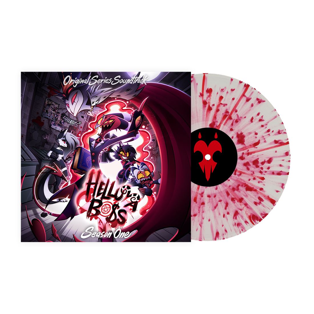 Helluva Boss (Season 1 Soundtrack) - V/A Blood Splatter Vinyl LP